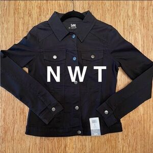 NWT Riders by Lee Indigo Women's Denim Jacket Black (S)
